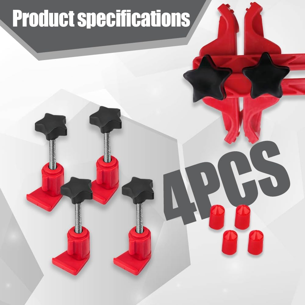 Kutyun Cam Lock Tool Set, Universal Dual Cam Clamp Camshaft Locking Tool Kit, Sprocket Gear Locking Tool Kit, Car Dual Camshaft Clamp, Car Main Cam Timing Sprocket Gear Locking Tool Set for Most Cars