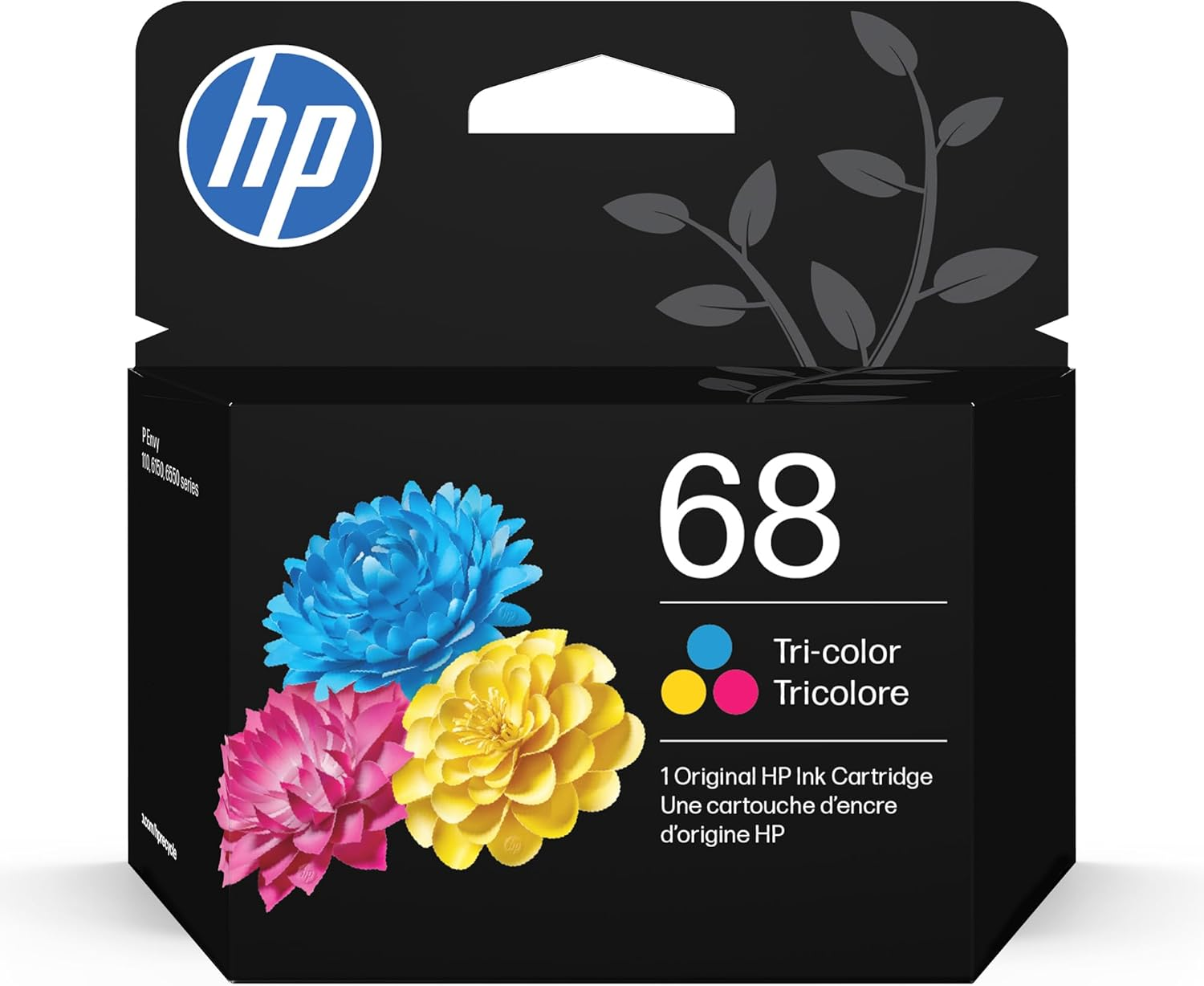 HP 68 Tri-Color Ink Cartridge | Works Envy 6100E, 6500E Series | Eligible for Instant Ink | 7FP20T image number 3
