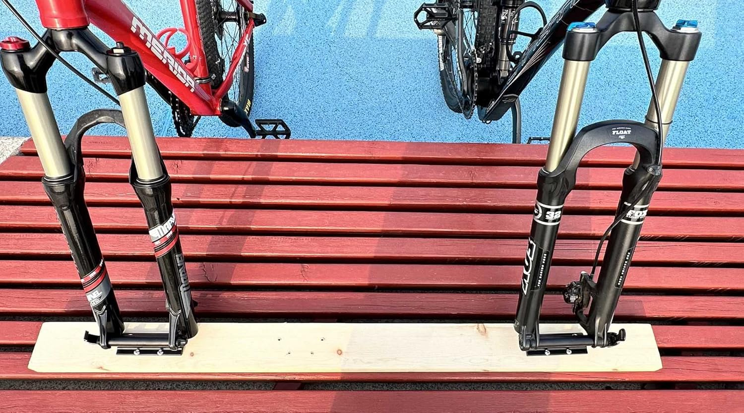 ODIER Bike Block Fork Mount Adapter for Car Rack Van Truck Bed Indoor Storage 15Mm X 100Mm, 9Mm X 135Mm (9Mm X 135Mm) image number 1