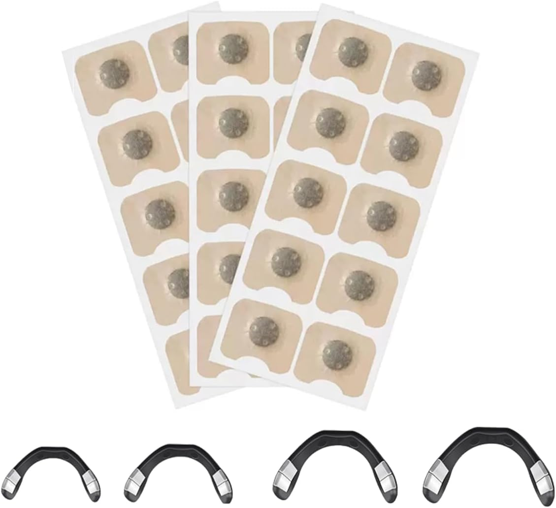 30Pcs Breathe Magnetic Nasal Strip anti Snoring Breathing Nasal Strips Sleep,Improve Oxygen Flow anti Snoring Nasal Strips for Men & Women&ndash; for Better Breathing, Sleep & Exercise, All-Night Comfort image number 1