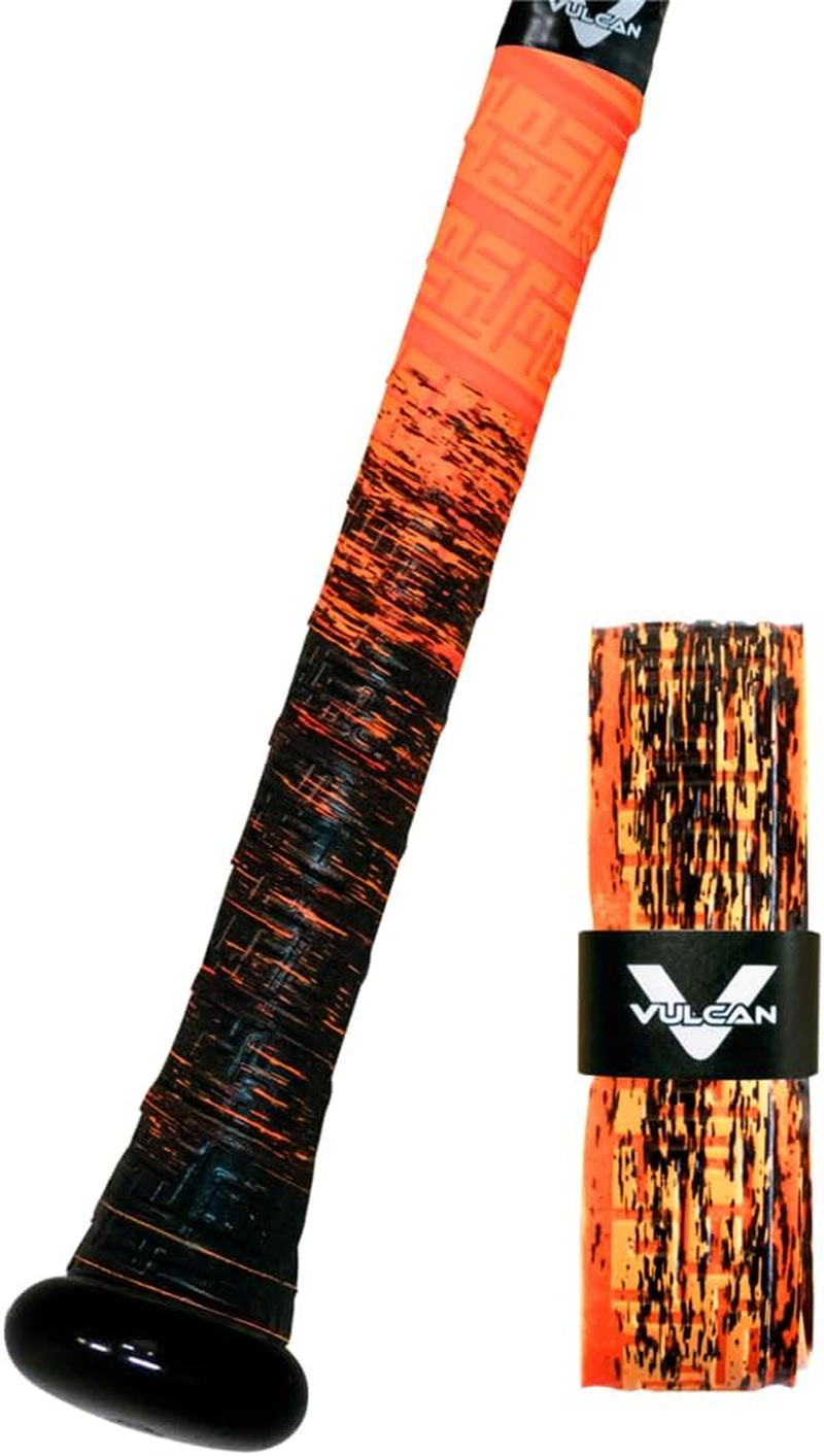 Vulcan | 0.50Mm / 1.00Mm / 1.75Mm Bat Grip | Baseball/Softball | Multiple Colors