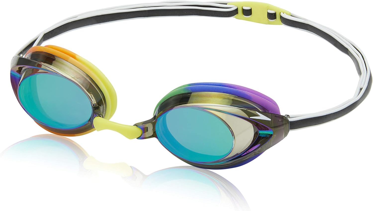 Speedo Unisex-Child Swim Goggles Vanquisher 2.0 Junior - Black/Green image number 4