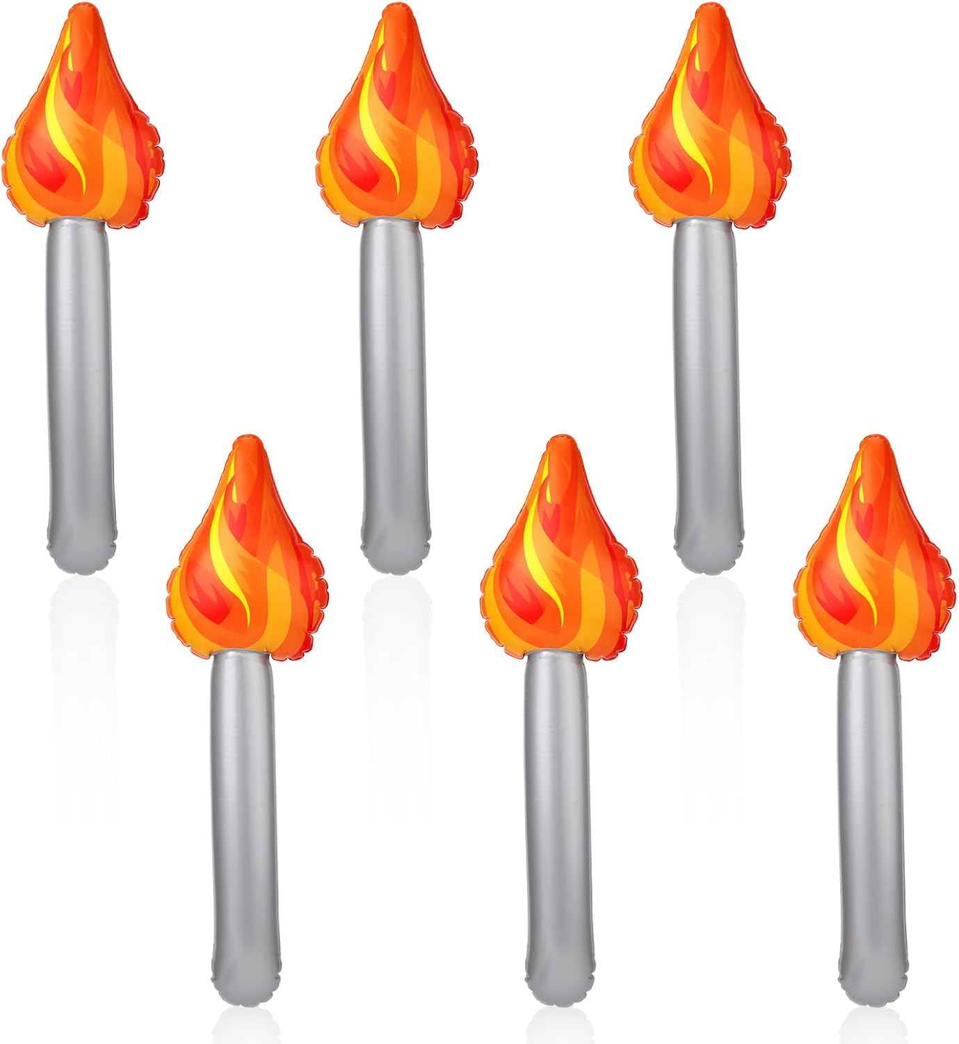 PEUTIER 3Pcs Inflatable Torch Toy, Torch Prop Inflatable Torch Toy for Games Competition Party Decorations Halloween Medieval Cosplay Sports image number 4