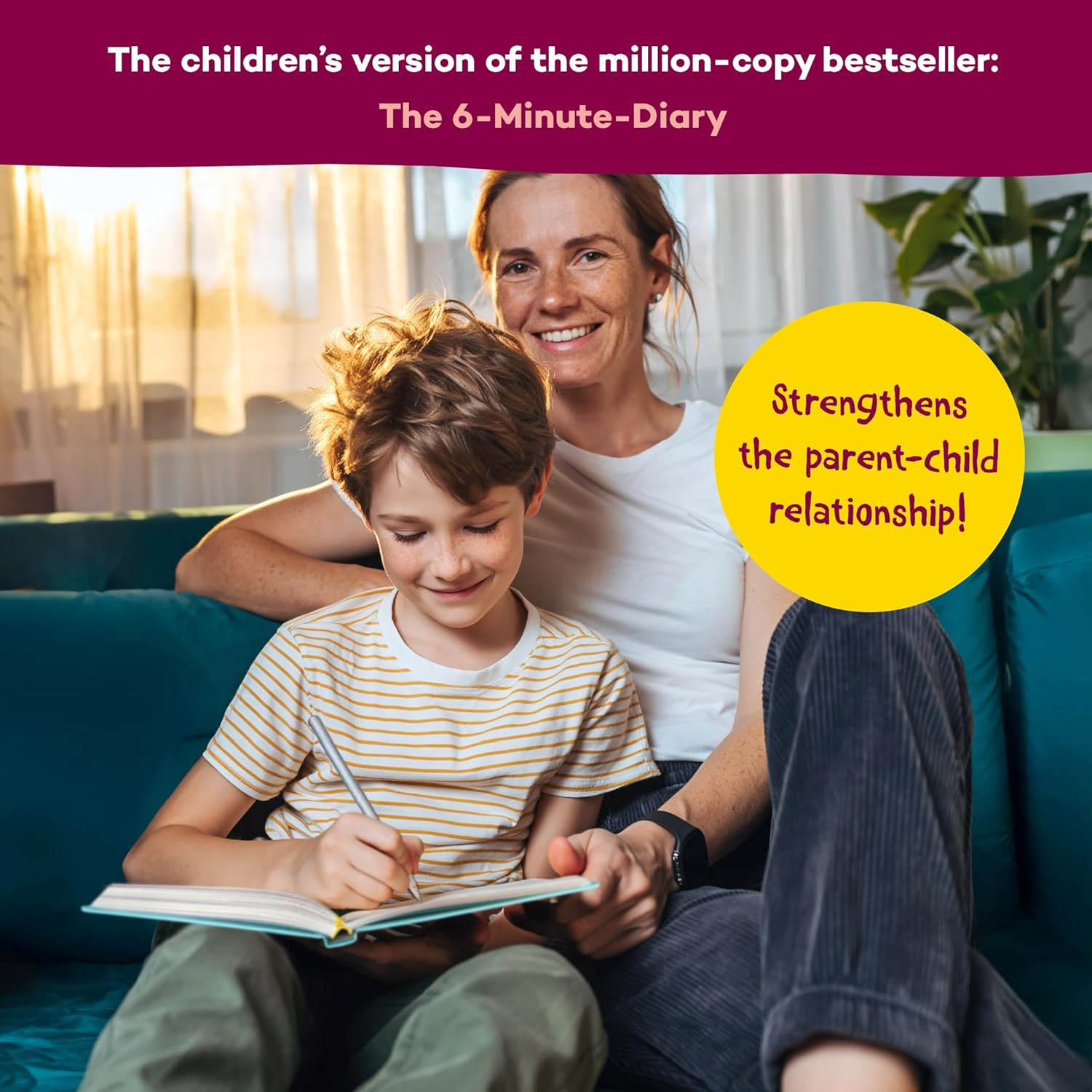 6-Minute Kids Diary &ndash; Journal for Kids 6-12 to Develop a Happy Self Mindfulness and Positive Habits &ndash; Kids Gratitude Journal for Girls & Boys - Sky Blue image number 4