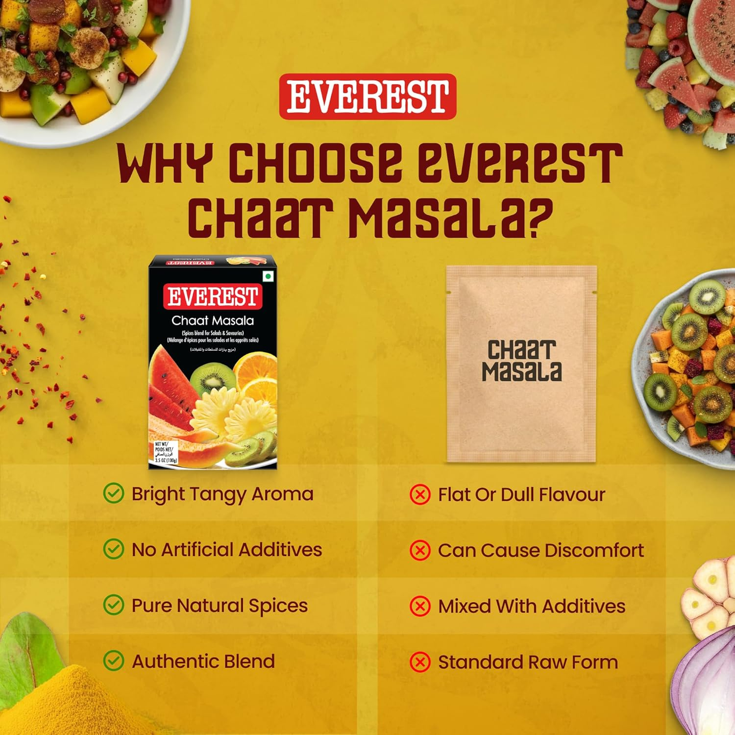 Everest Chaat Masala, 100 G image number 1