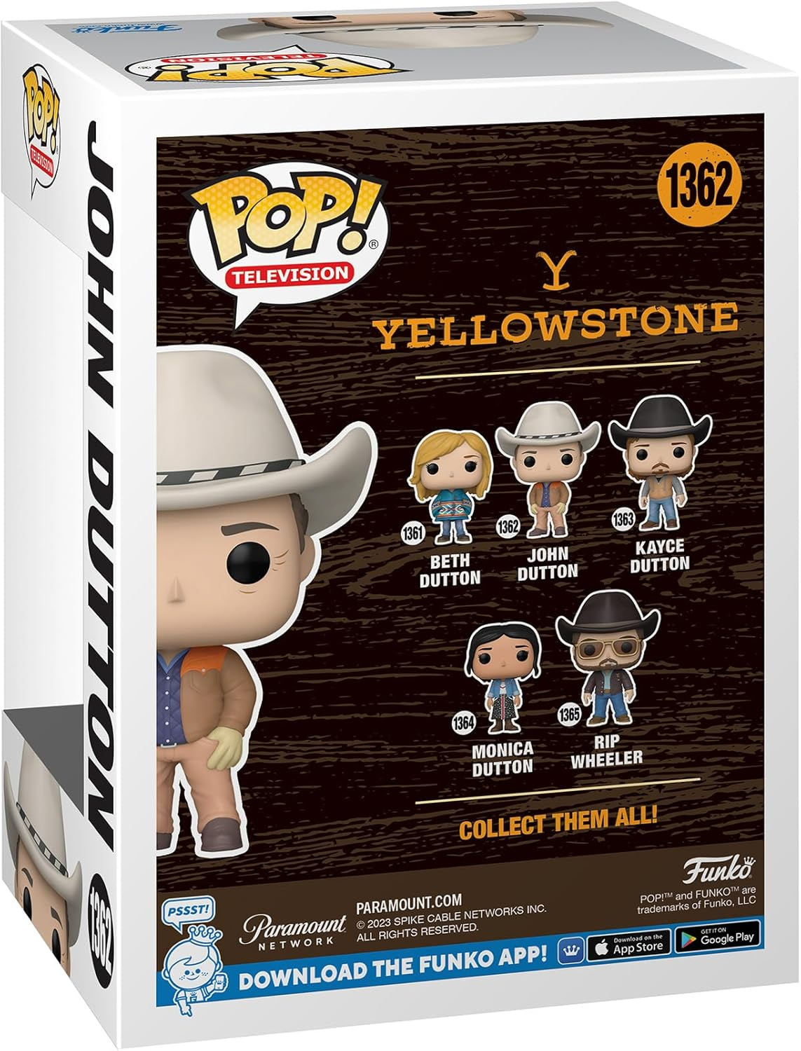 FUNKO POP! TELEVISION: Yellowstone - John Dutton image number 4