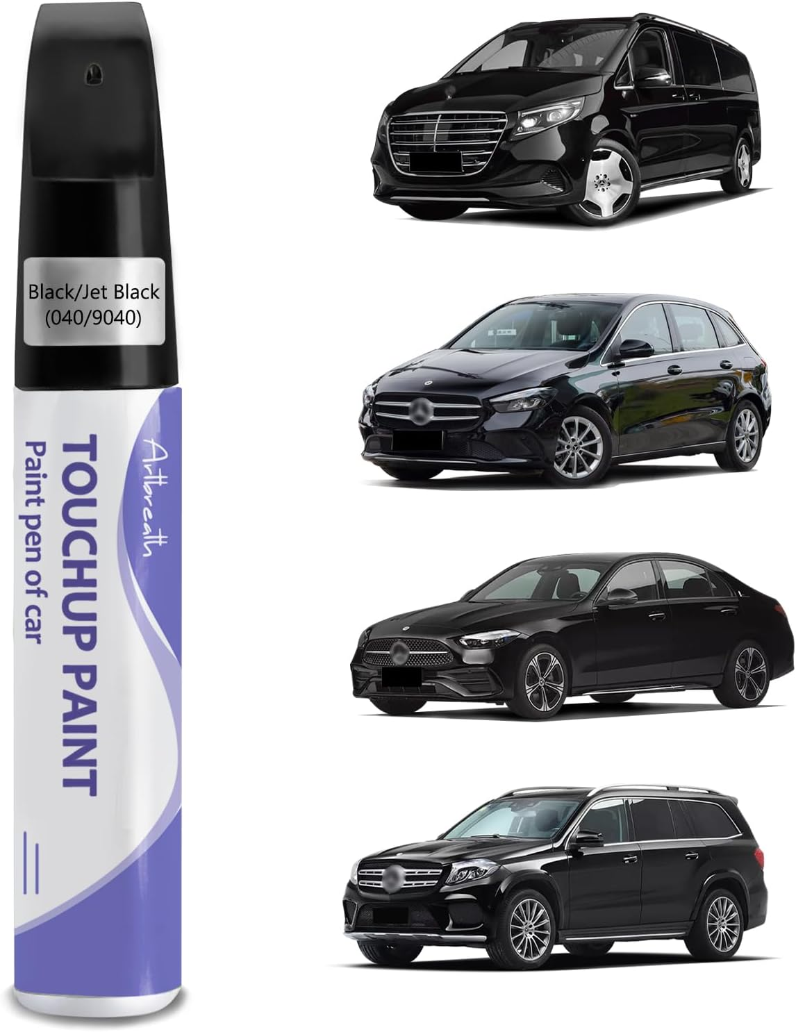 Touch up Paint for Mercedes Benz Iridium Silver(775/9775)-Exact Match&ndash;Chips and Nicks Touchup Paint Pen Scratch Repair Car Accessories Car Paint Pen for Erase Car Scratches image number 5