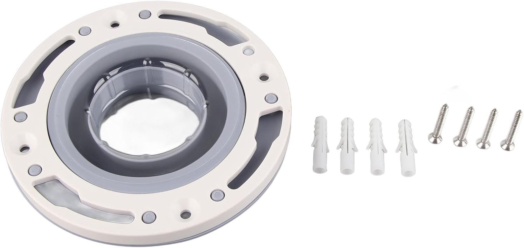 Toilet Flange Repair Kit, Universal Gray Toilet Flange for Home