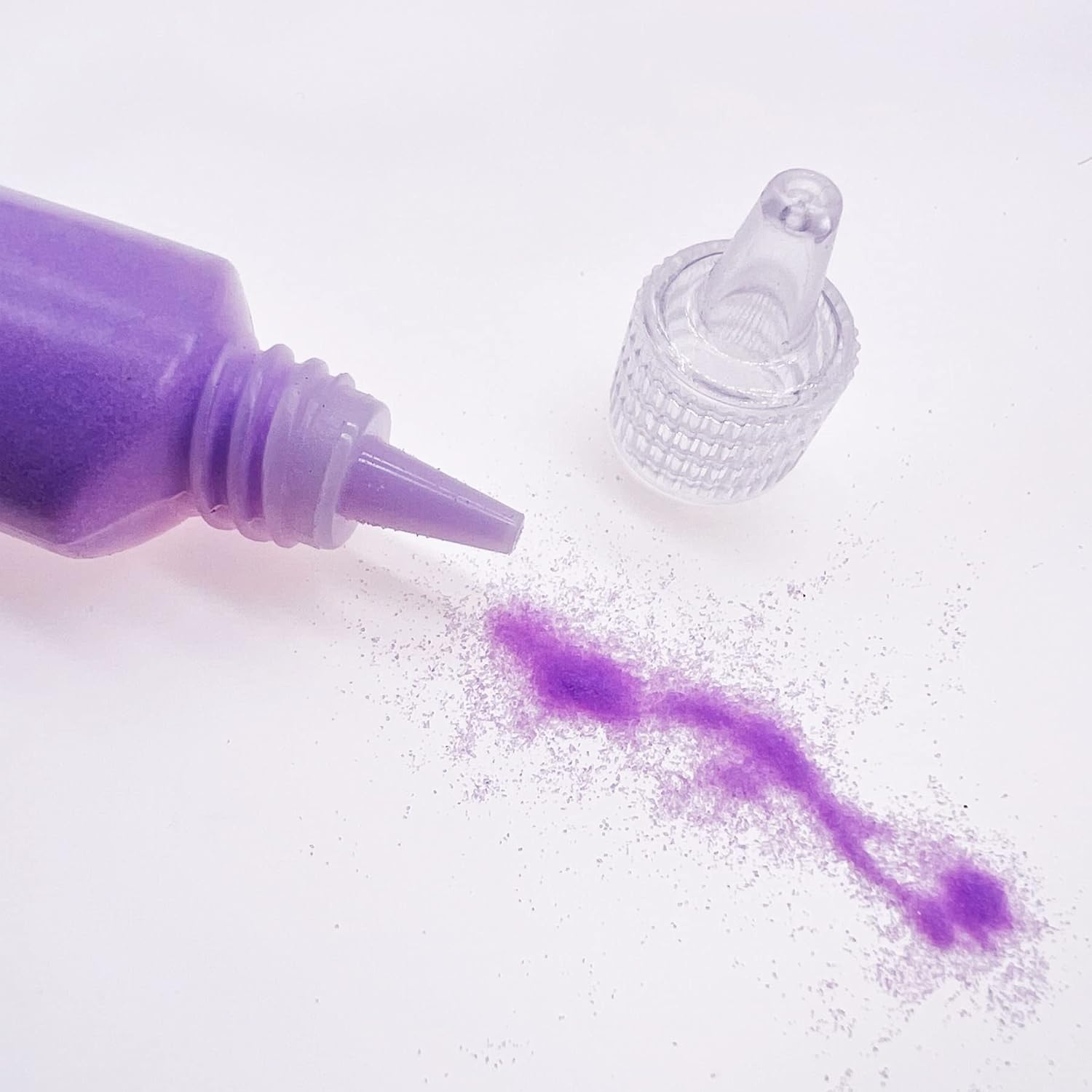 Yayatty Art Sand Kit, 24 Color Sand Art Bottles, Colored Sand Bottles, Sand Arts and Crafts Kit for Painting and Crafts, DIY Drawing, Decor and Collection Sand Bottles (24 Multicolour) image number 4