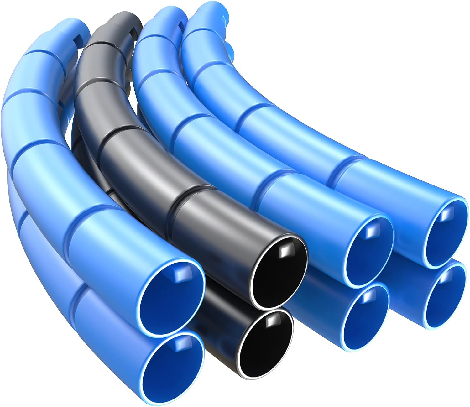 Fitness Hoop Removable Plastic Children Gymnastics Toys - Blue image number 4