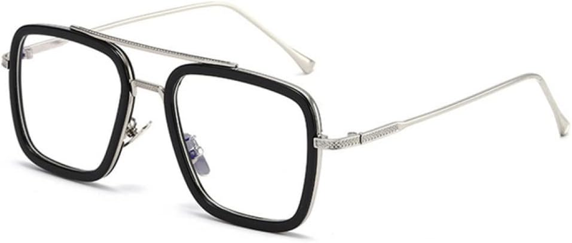 Steampunk Men Square Sunglasses Sun Glasses Vintage Metal Eyewear Sunglass UV400 Male