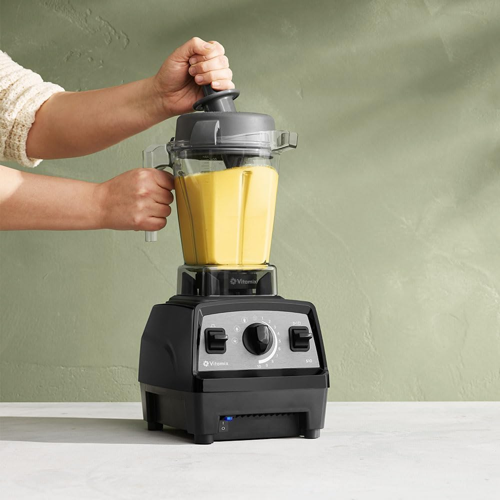 Vitamix E510 Explorian High-Performance Blender Black &ndash; Powerful 2.0HP Motor &ndash; 1.4L Tritan Container &ndash; 3 Preset Programs &ndash; Variable Speeds &ndash; Pulse Function &ndash; Self-Cleaning &ndash; Bpa-Free image number 5