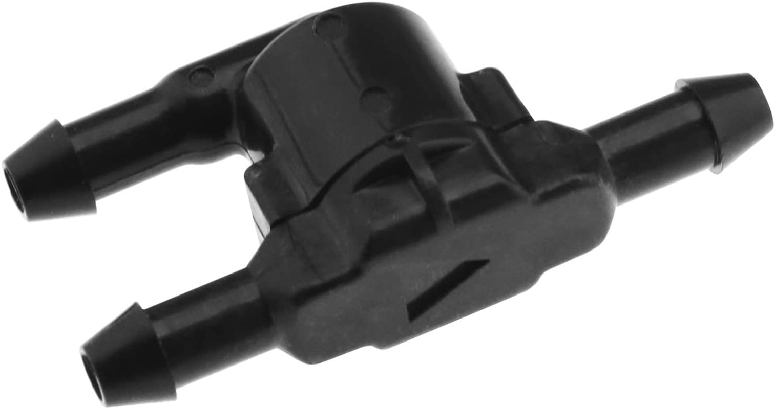 Emsea 2PCS Windscreen Washer Non Return Valve Check Hose Tee T 3 Way 8532128020 Compatible with 4Runner Corolla Highlander Land Cruiser Prado Mirai Sequoia Tundra image number 6