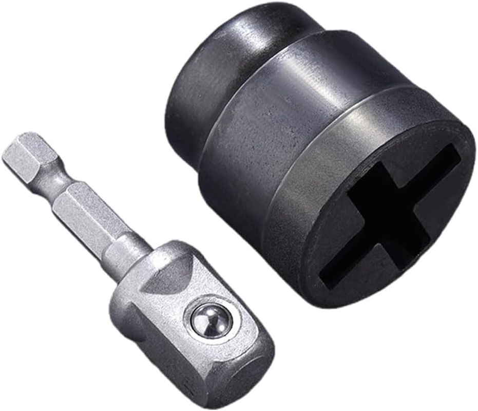 Heavy Duty Scissor Jack Socket for Car Jack and Electric Wrench Adapter Universal Fit for Trailer, RV, Truck, Auto Repair and Quick Labor Saving Car Lift Tool with Durable Steel Construction image number 4