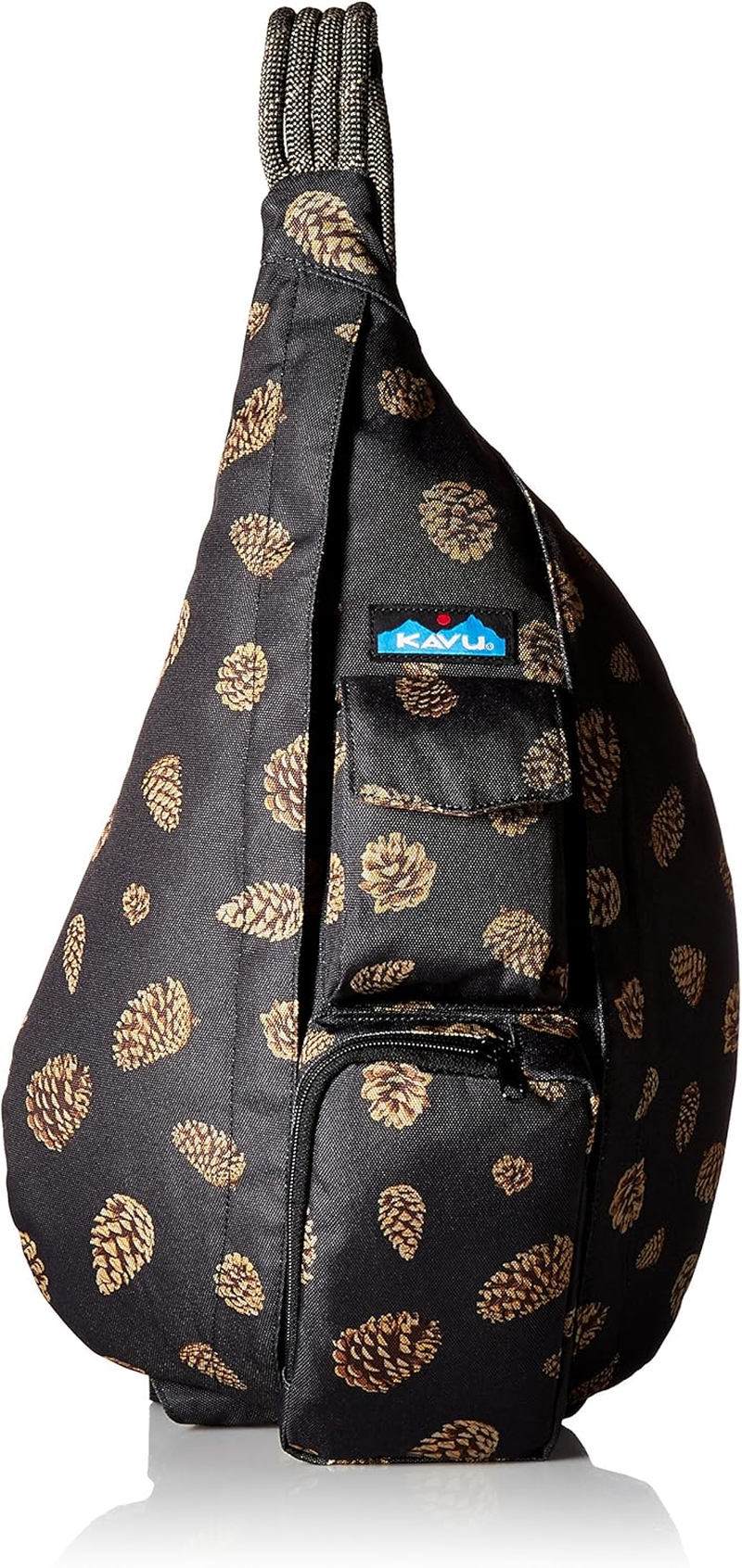 KAVU Mini Rope Bag Cotton Crossbody Sling image number 5