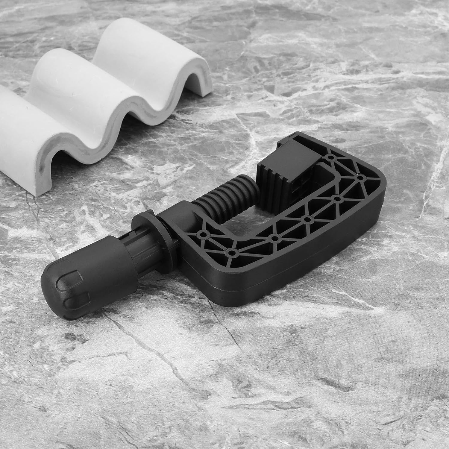 SG Store 1Pc Racing Steering Wheel Fixing Clamp Screw Compatible with Logitech G25 G27 G29 G920 G923 Game Fixed Clamp Clip (Black)