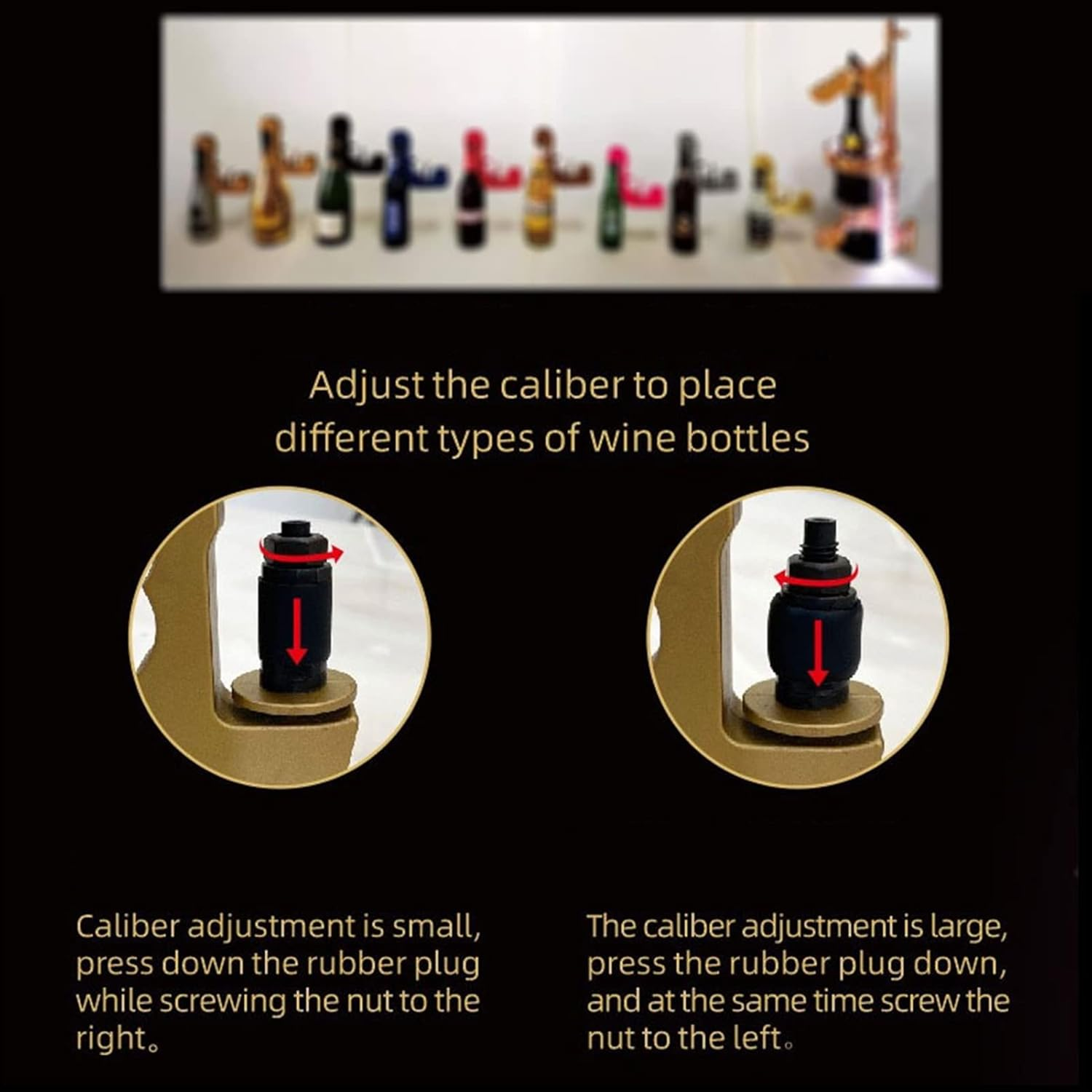 Champagne Shooter - Adjustable Red Wine Stopper | Beer Spray Tool For, Club, Bar, Pub, Festival, Wedding, Atmosphere Props Helves image number 4