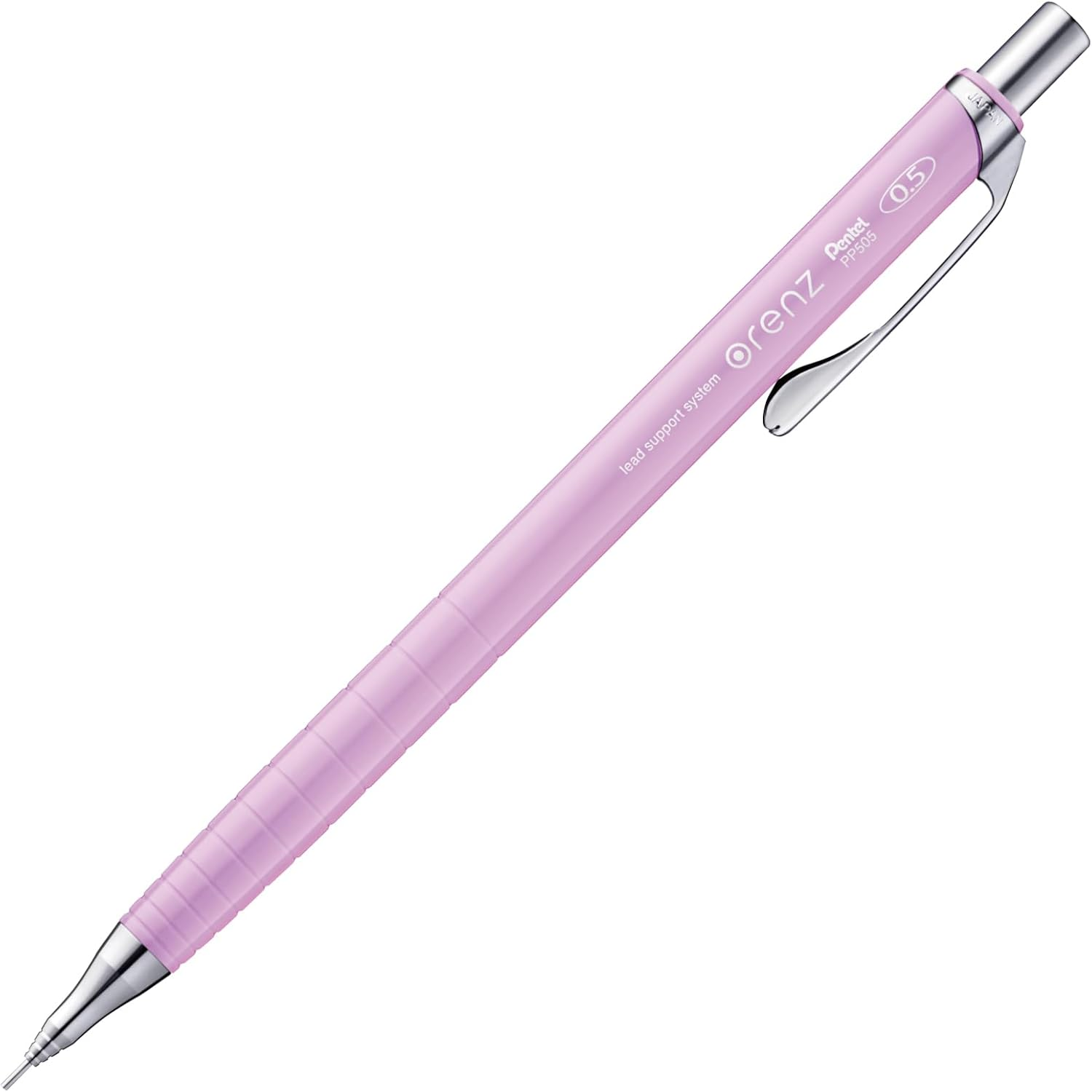 Pentel Mechanical Pencil, Orenz 0.3Mm, Pastel Pink (XPP503-P2)