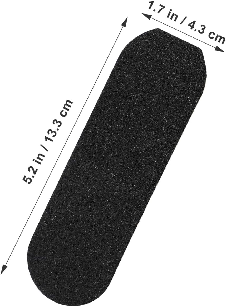 Minkissy Foot File Foot Callus Remover Professional Sandpaper Pedicure Tools Foot Rasp File with Plastic Handle 80Pcs Replaceable Pads Foot File for Dead Skin image number 5