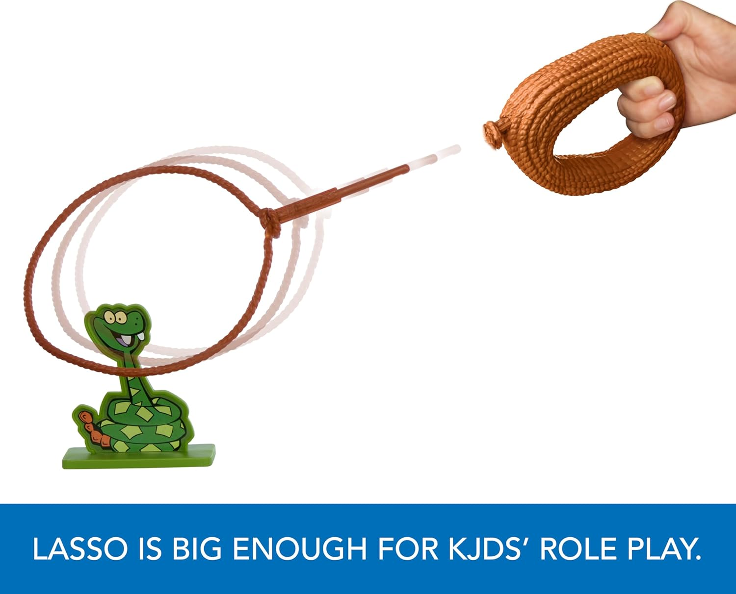 Mattel Disney Pixar Toy Story 12-Inch Lasso Jessie Posable Action Figure, Lasso Accessory with Roping Action Doubles as Role Play Accessory image number 5