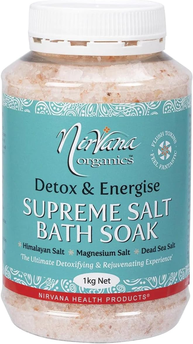 Nirvana Organics Supreme Bath Soak Salt 1 Kg