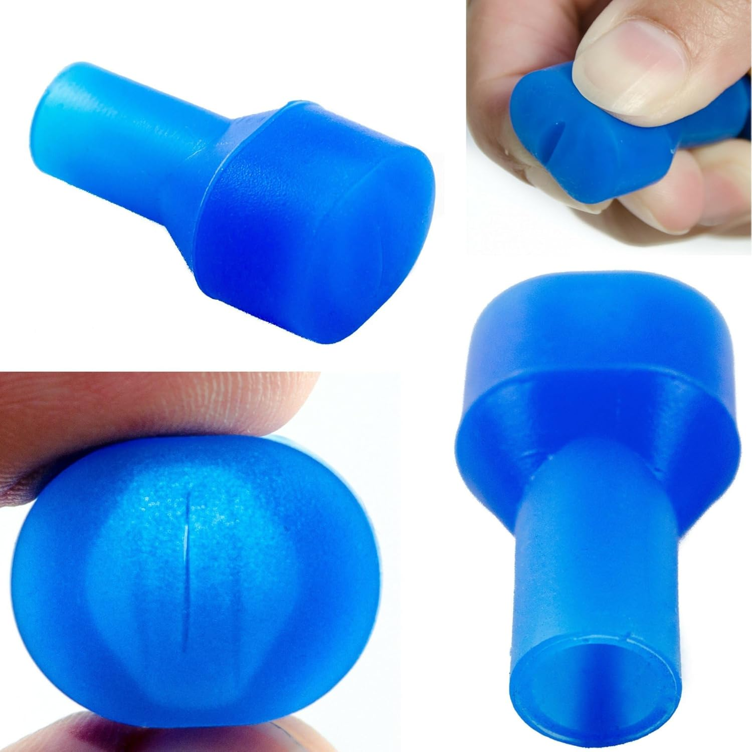 Bite Valve Replacement Mouthpieces Fits Camelbak and Most Brands (4-Pack), with Shutoff Valve and Tube O-Ring for Hydration Bladder and Backpack Water Reservoir image number 2