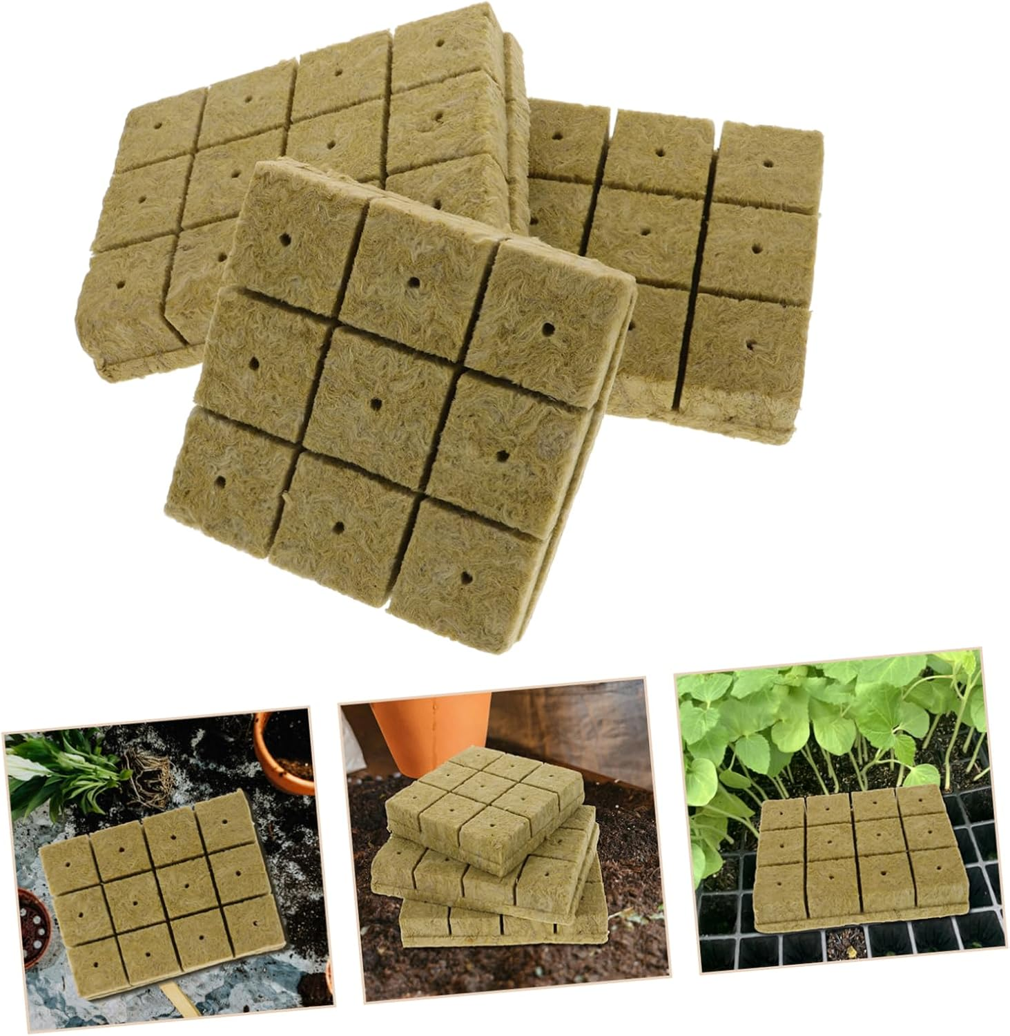 CAXUSD Nursery for Plant Grow Cubes Plugs Hydroponic Nutrients Vertical Hydroponic Garden Plant Supply image number 4