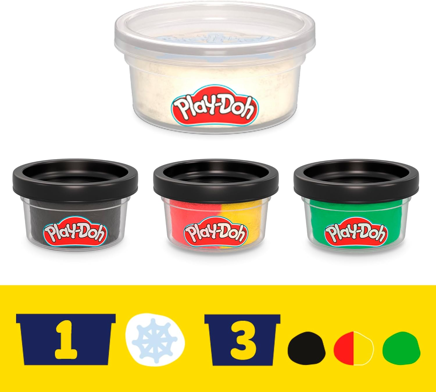 Play-Doh Marvel Spider-Man Launch & Slice Battle Playset with 2 Bendy Action Figures and 7 Accessories, Imagination Toys for Boys & Girls 4 Years & Up image number 3