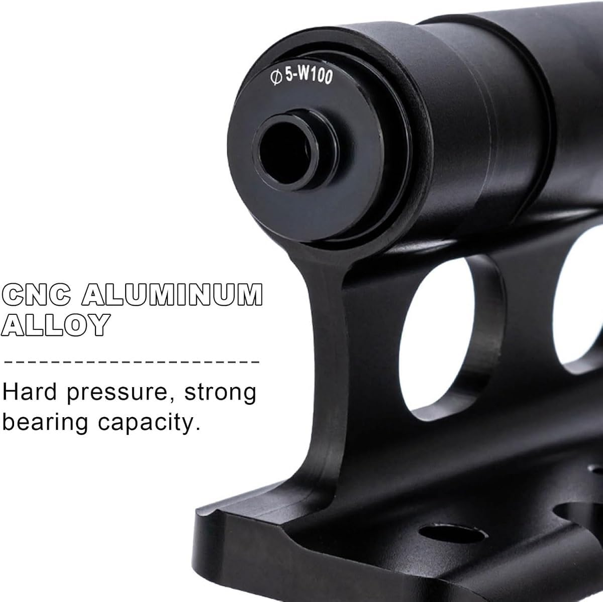 WADY Bike Fork Mount Bicycle，Bicycle Car Racks, Roof Mount Bike Fork Carrier with Quick Release Thru Axle Universal Fit for Road, Mountain & Electric Bikes (Black) image number 2