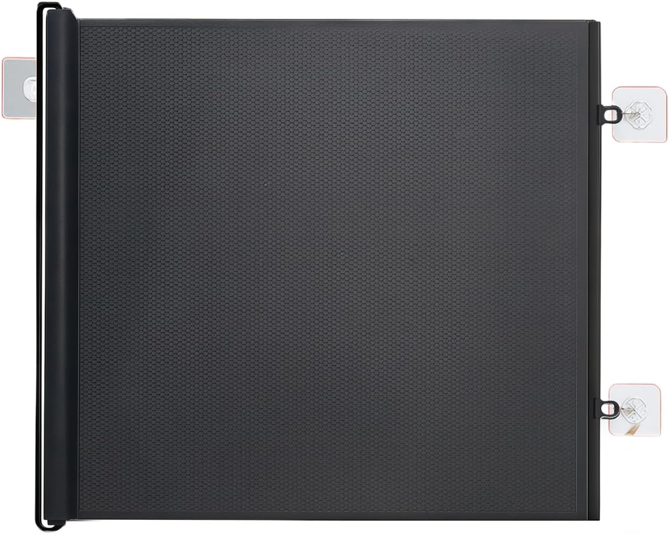 Lmyit Mesh Gate for Doorway | Extendable anti Dog Jumping Screen No Drill Gate,Protective Barrier Mesh Screen for Balcony Hallways Garage Doorways Porch