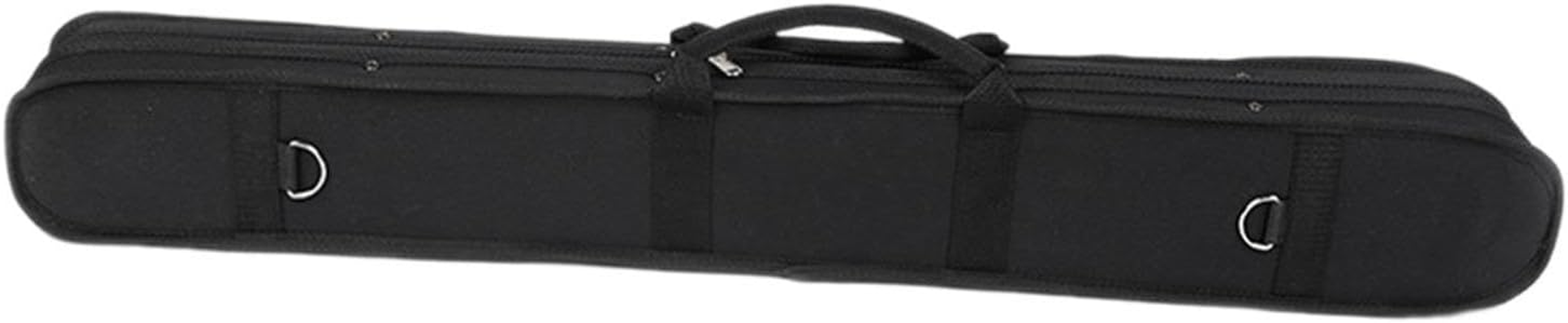 Luwecf Double Bass Bow Case with Enhanced Protection for String Instrument Storage, Black - Red image number 5