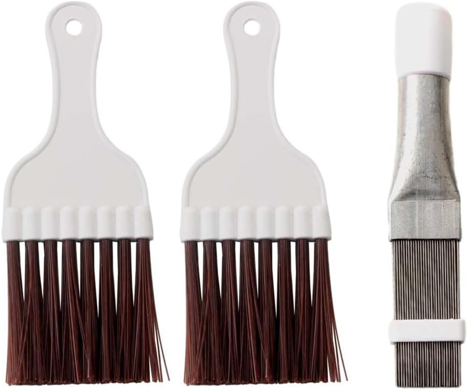 Sagasave 3 Pack Air Conditioning Condenser Lamellar Comb, Condenser Cleaning Comb, Air Conditioning Slat Comb, Slat Cleaning Brush Air Conditioning Brush Air Conditioning Brush image number 3