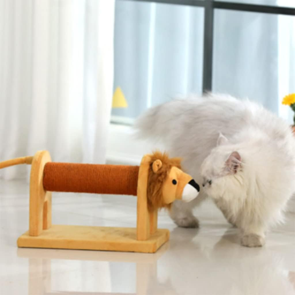 Small Cat Tree, Creative Animal Cat Climbing Frame for Kittens, Natural Sisal Scratching Posts for Indoor Play image number 2