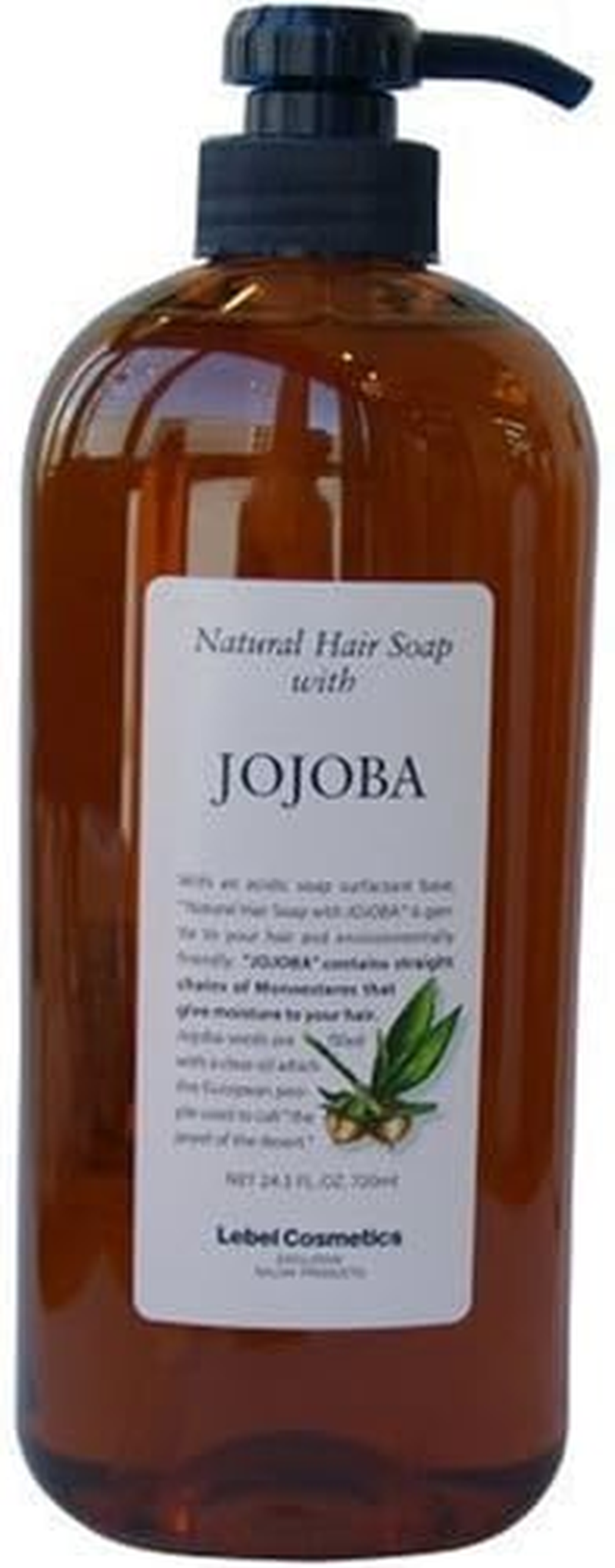 Lebel Natural Hair Soap, with 24.3 Fl Oz (720 Ml), Jojoba JO image number 2