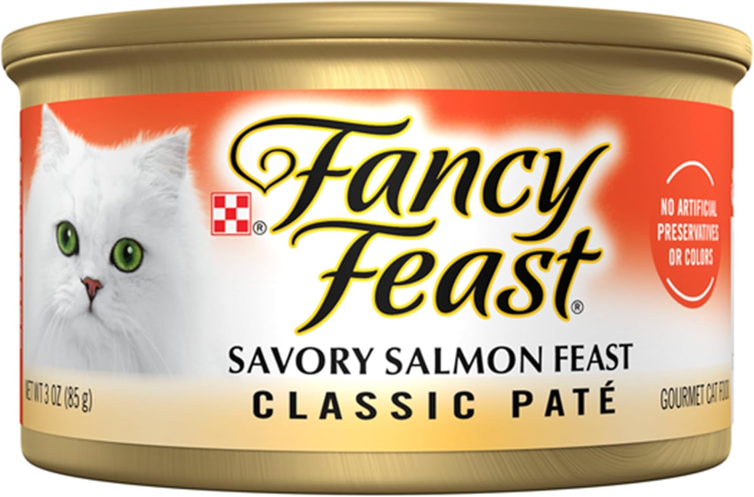 FANCY FEAST Adult Savoury Salmon Pate Wet Cat Food 24X85G image number 6