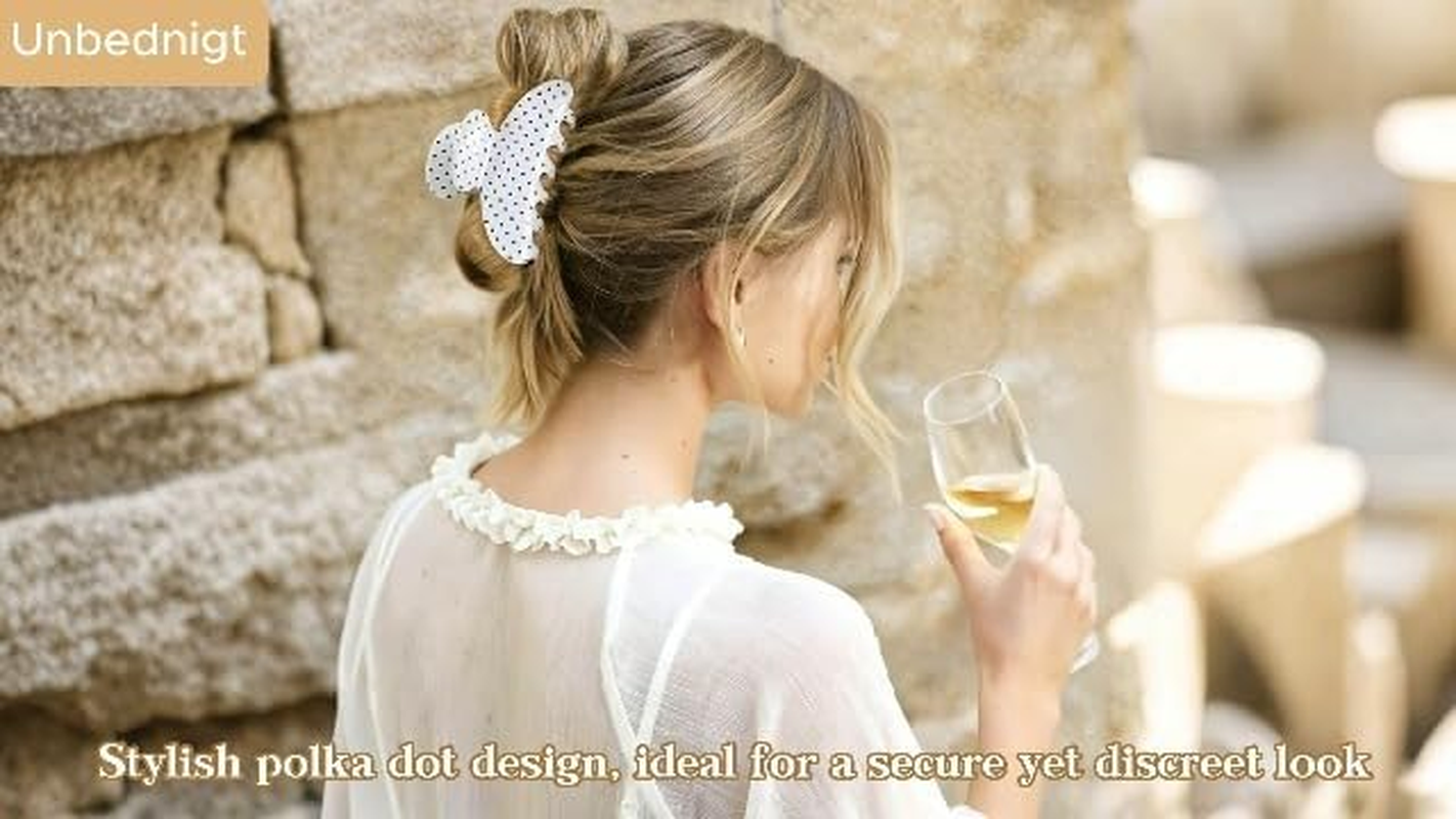 Xanthelle Hair Clips, 2 Pack Hair Clip & Large Hair Clips, Strong Claw Clip Hair Clip for Women Thick Hair Updo & Everyday image number 3