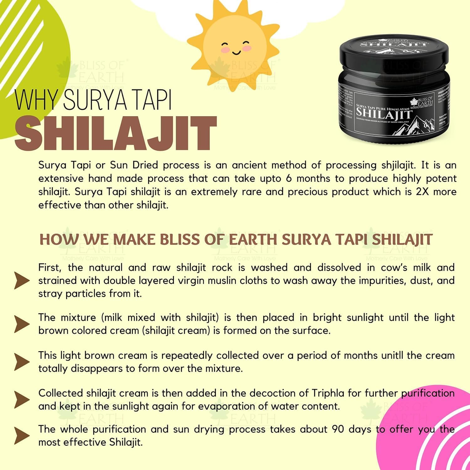 Bliss of Earth Shilajit Resin Original Himalayan Shilajit for Men, Sun Dried Shilajit for Stamina & Energy, 20Gm image number 2