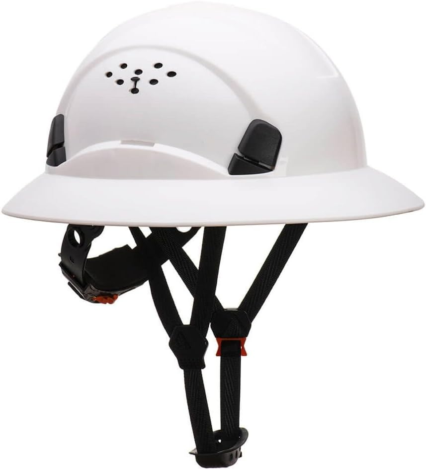 Portwest Full Brim Extra Hard Safety Hat, White