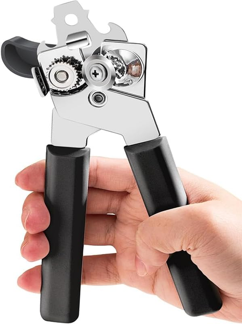 Lawnfusion Manual Can Opener, Stainless Steel Blade, 3-In-1 Kitchen Tool with Bottle Opener image number 2