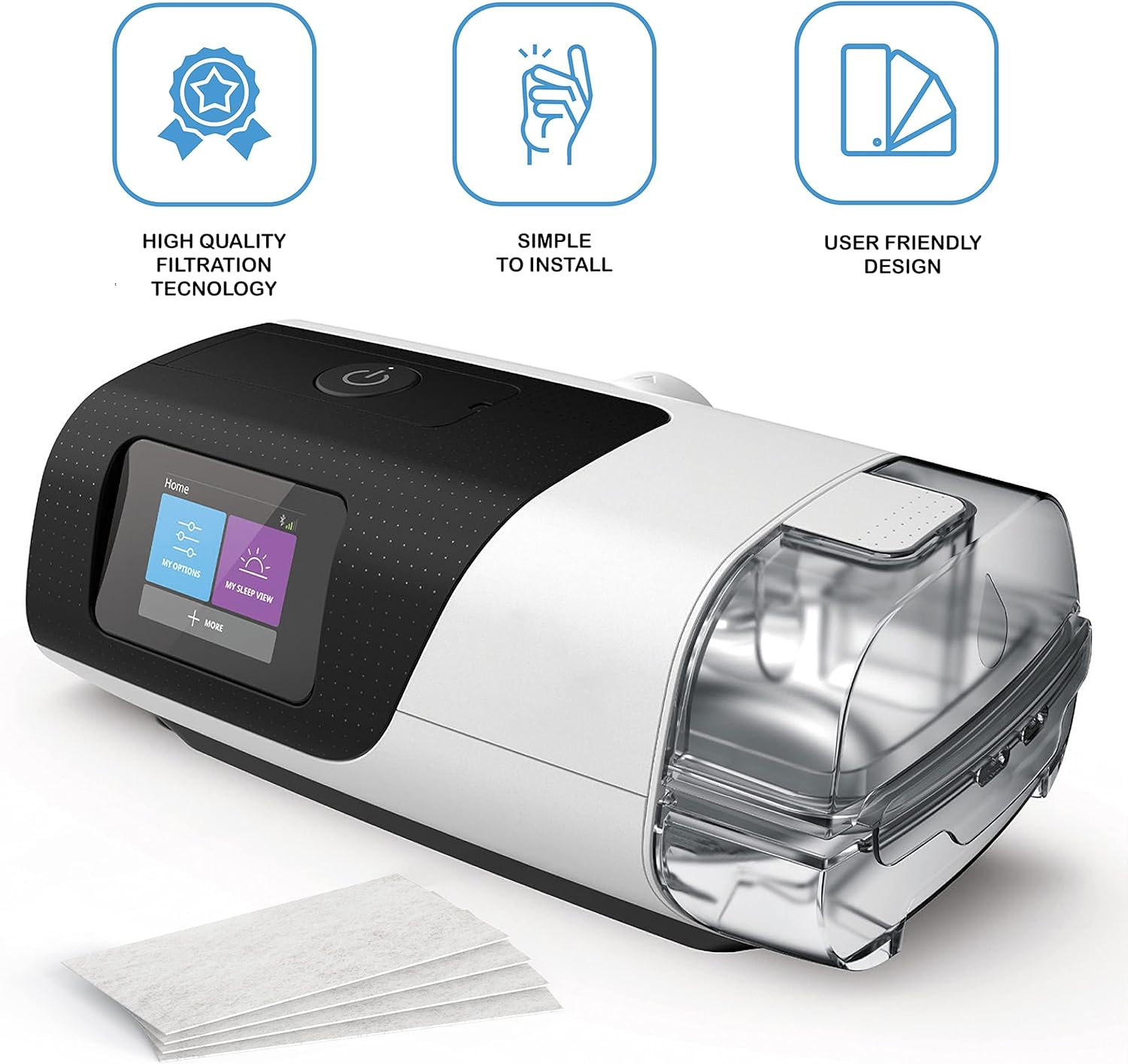 20 Pack - Premium CPAP Filters - Compatible with Resmed Airsense 11 Supplies Series Replacement Filters image number 3