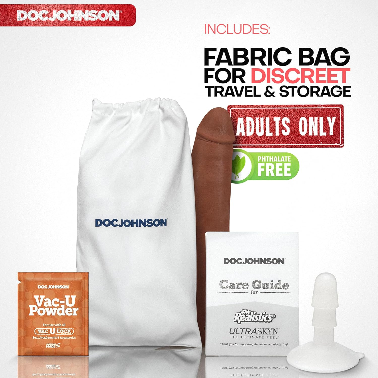 Signature Cocks - Alex Jones - 11 Inch Ultraskyn Cock with Removeable Vac-U-Lock Suction Cup image number 3