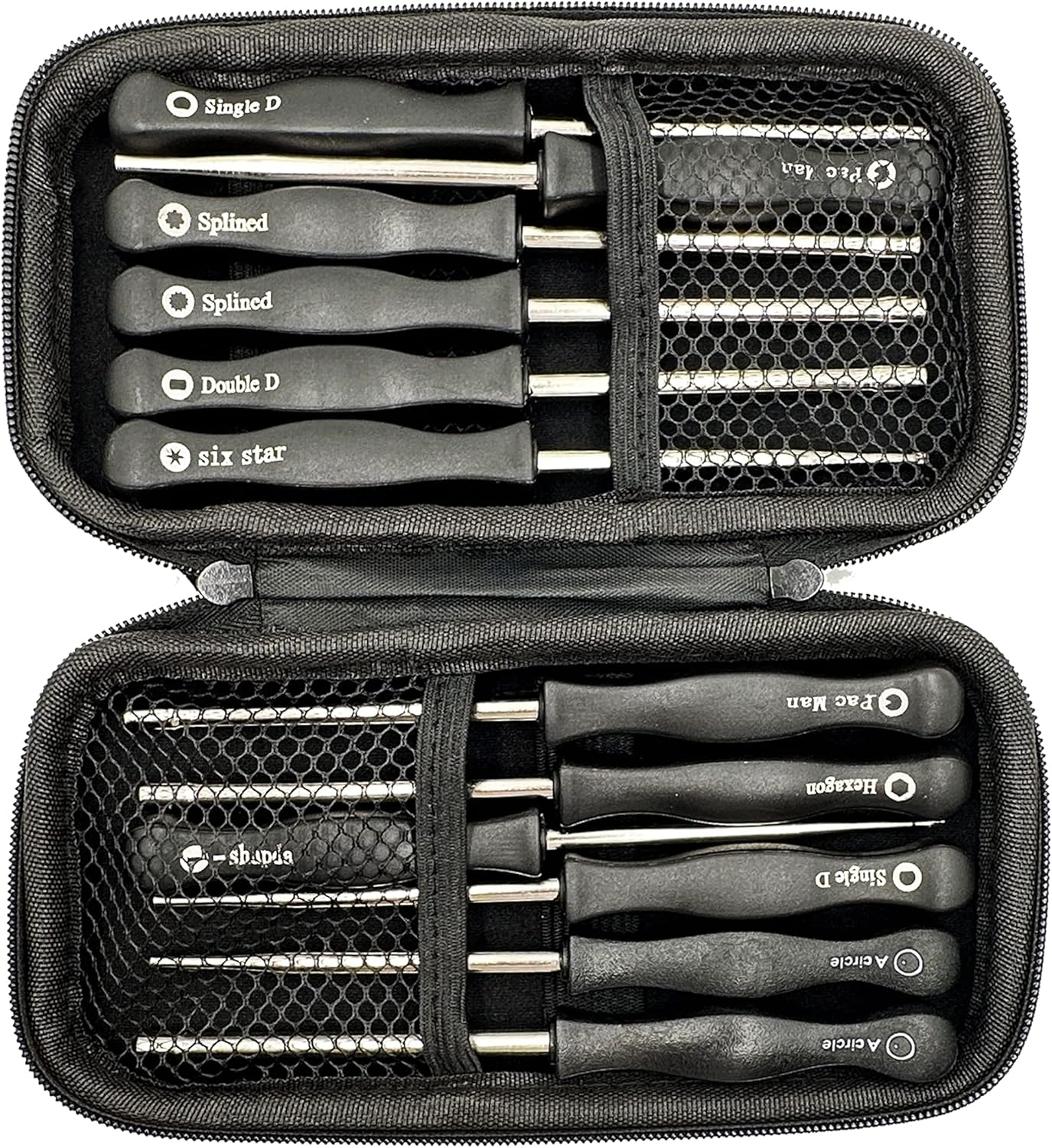 Hippotech Pack of 12 Carburetor Adjustment Tool with Acircle Scredrivers for 2-Cycle Small Engine for Husqvarna for STHIL for Echo Trimmer Chainsaw