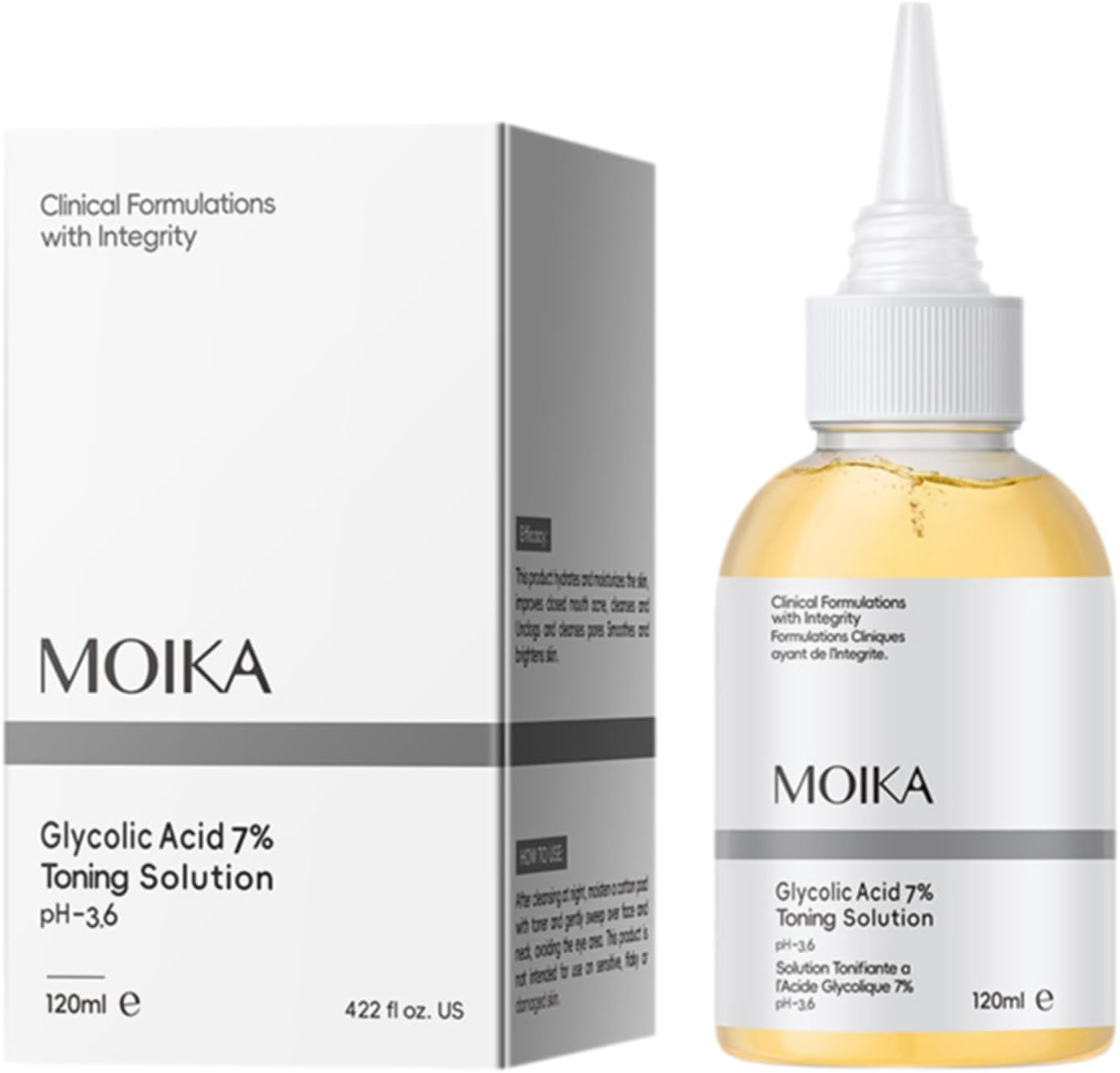 Hydrating Glycolic Acid Toner 7% &ndash; Exfoliating Face Serum for Smooth & Glowing Skin, Gentle Moisturizing Toner for Women & Men (120Ml) image number 4