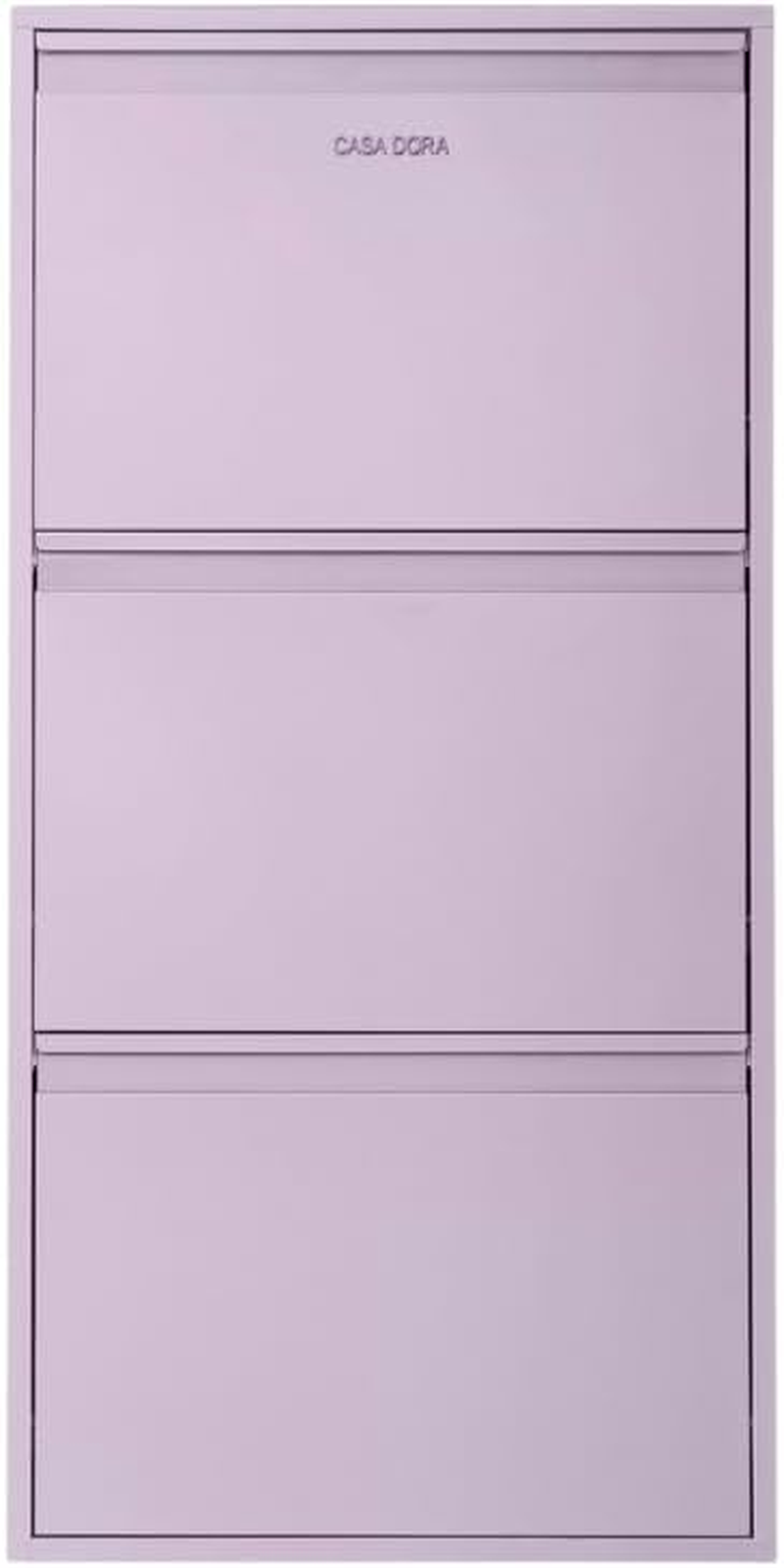 Shoe Cabinet with 3 Flip Drawers - Slim Shoe Storage Cabinet for Bedroom Hallway Home Decor - Entryway Shoe Cabinet Storage, Durable & Long Lasting Shoe Rack Storage (Light Grey) image number 1