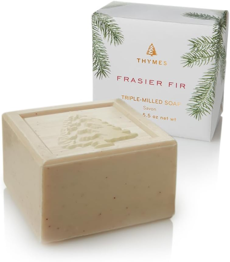 Thymes Frasier Fir Bar Soap 155G/5.5Oz image number 1