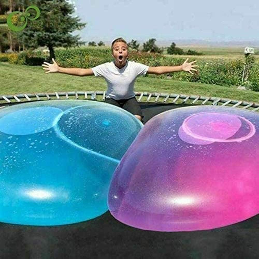 47'' Water Bubble Ball Toy for Kids Beach Ball Funny Inflatable Water Ball Soft Rubber Ball Balloon for Outdoor Indoor Party