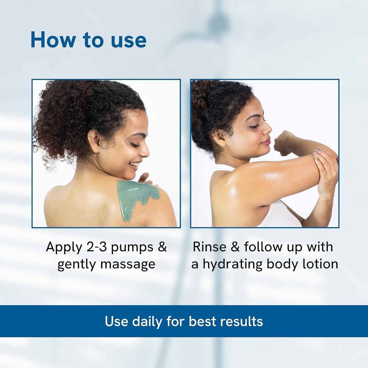 Be Bodywise 1% Salicylic Acid Body Wash with Loofah | Gently Exfoliates to Prevent Body Acne & Cleanse Skin | Paraben and SLS Free | 250Ml image number 4