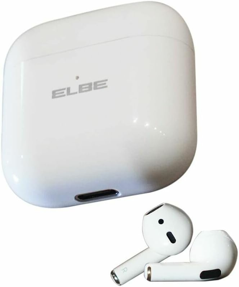 Elbe ABTWS-003-B Wireless Bluetooth Headphones - White image number 1