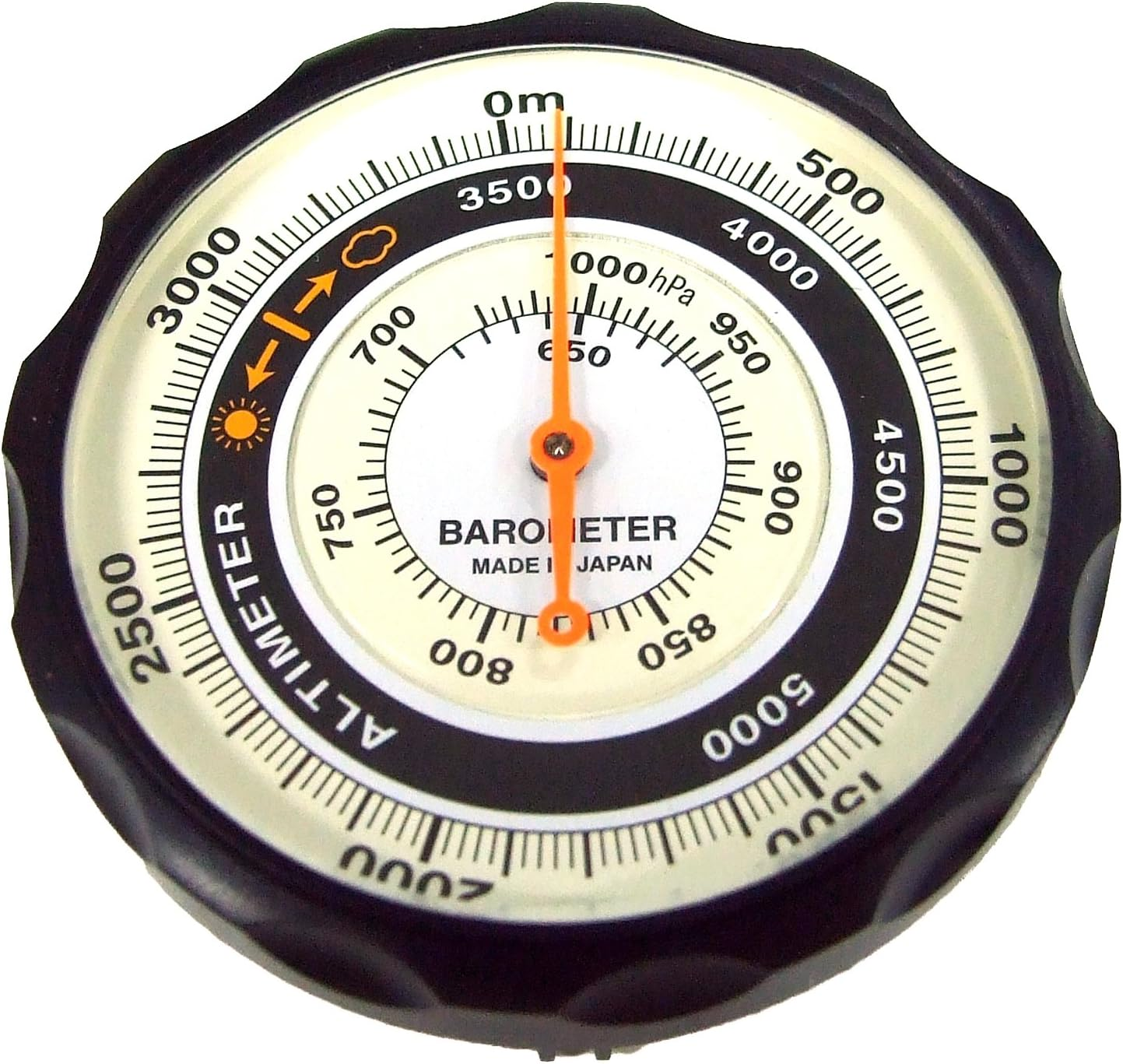 Ever Trust Altimeter Analog Barometer Weather Sensor with Black NO610