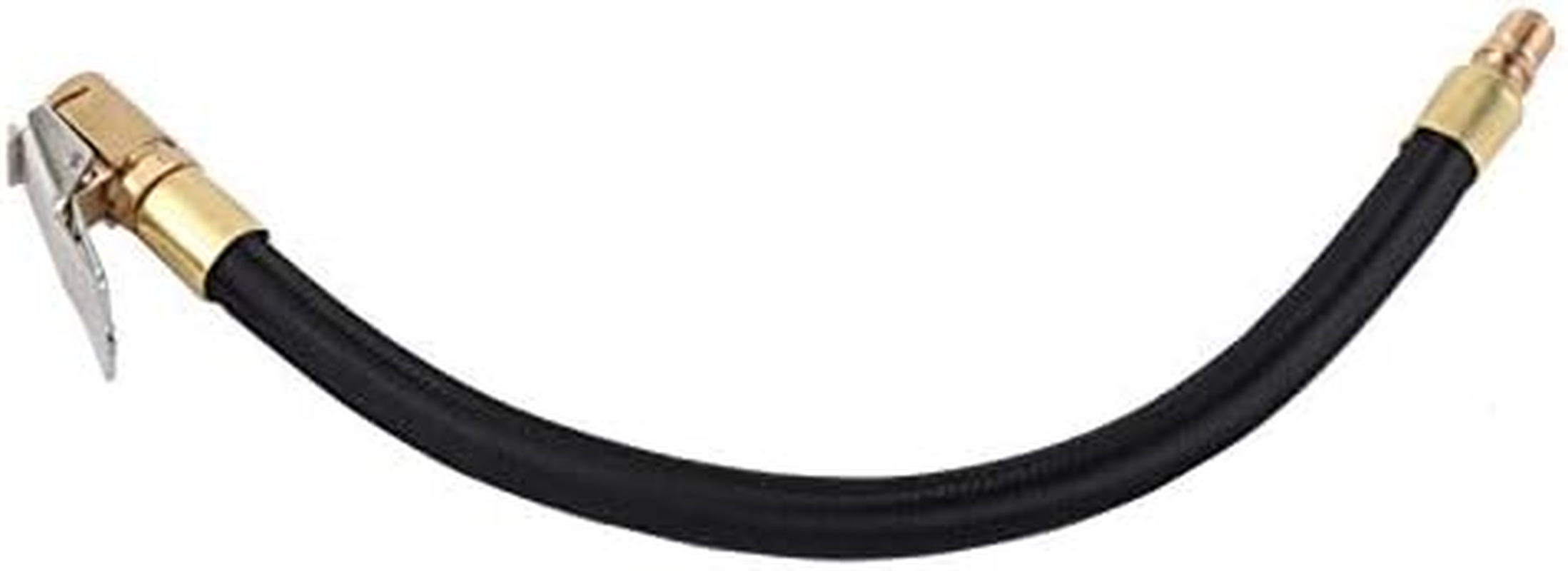 Tire Inflator Extension Tube, Quick Inflation Adapter with Metal Chuck for Car Motorcycle Bike, for Valve image number 1